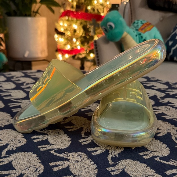 Tory Burch Bubble Iridescent Sandals, Size 10 - Picture 2 of 3
